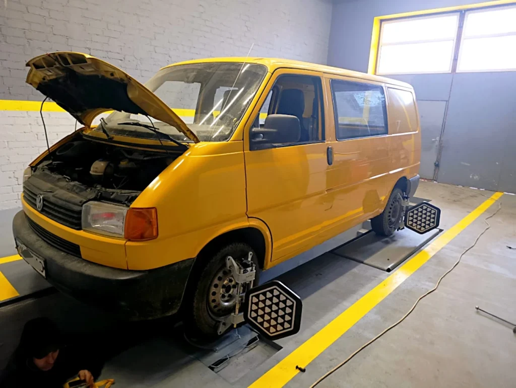Розвал-сходження VW T4